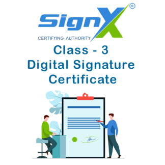 SignX Class-3 DSC for FOREIGN DOCUMENT SIGNER